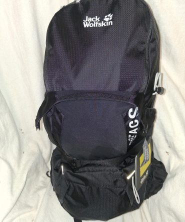 Brand New Jack Wolfskin Crosstrail 24 LT ( M-L ) Hiking Pack In Black..